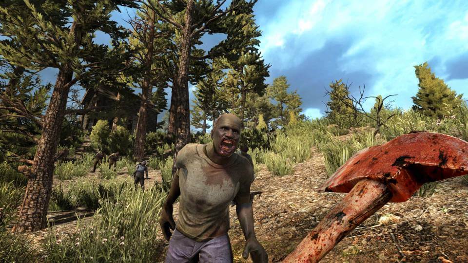 7 Days to Die at standard settings — entry tier exploration and early horde