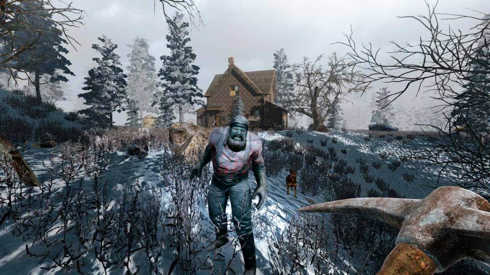 7 Days to Die horde night at standard settings — mid-range tier stable performance