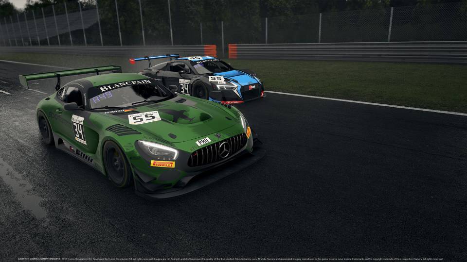 ACC ultra settings — wet track, high-end build