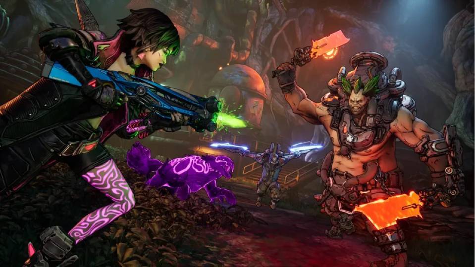 Borderlands 4 ultra settings — maximum particle effects, ambient lighting, and edge detail