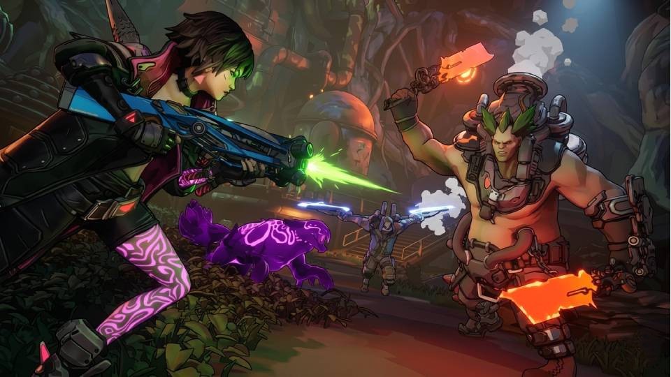 Borderlands 4 medium settings — reduced particle and ambient detail
