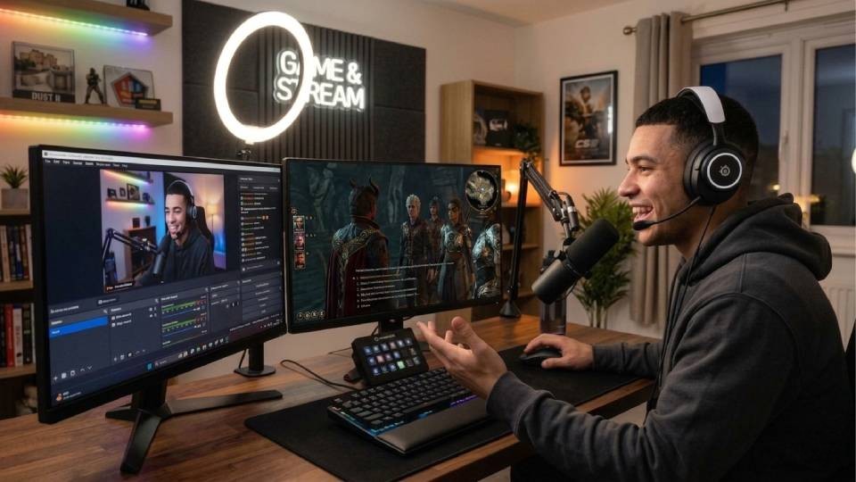 Co-op Baldur's Gate 3 session hosted on a Ginger6 mid-range PC