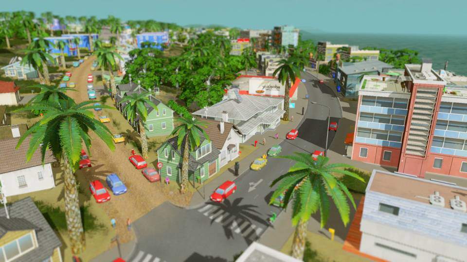 Cities Skylines large city at mid-range hardware performance