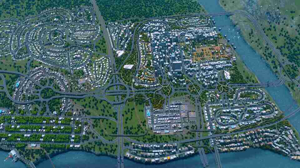 Cities Skylines maximum scale city at enthusiast hardware performance