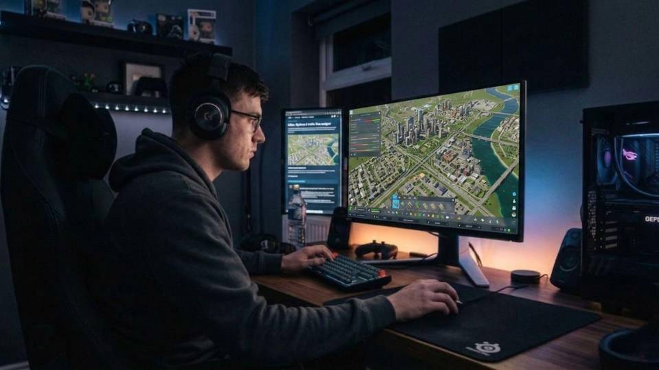 Casual Cities Skylines player building a small to medium city