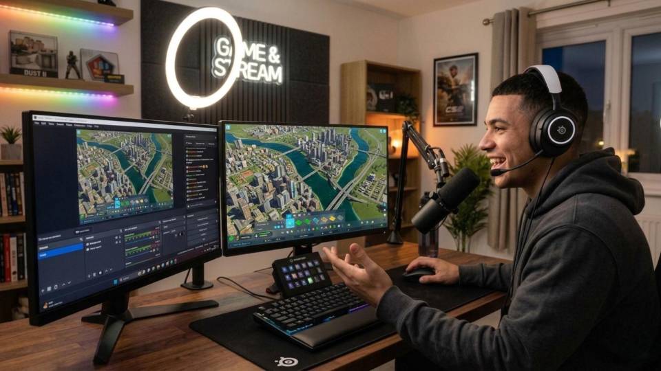 Maximum scale Cities Skylines builder with huge city project on screen