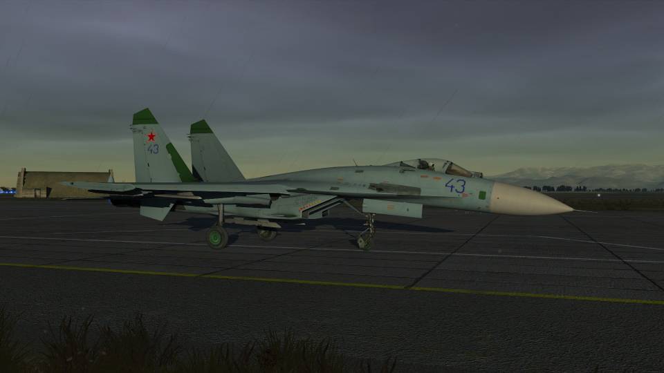 DCS World at low settings — entry build