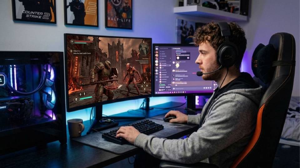 4K gaming setup for Doom: The Dark Ages at ultra settings