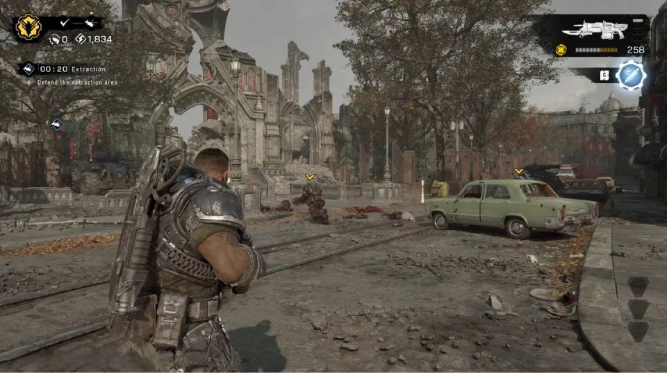 Ray traced UE5 action title, ultra settings at 1440p