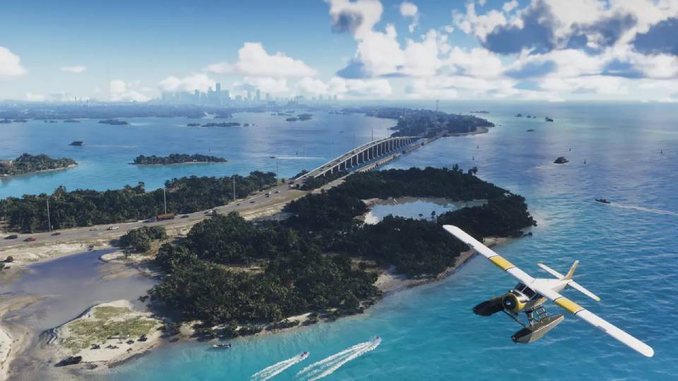 Open world scene placeholder — GTA VI high-end settings screenshot to be added post-launch