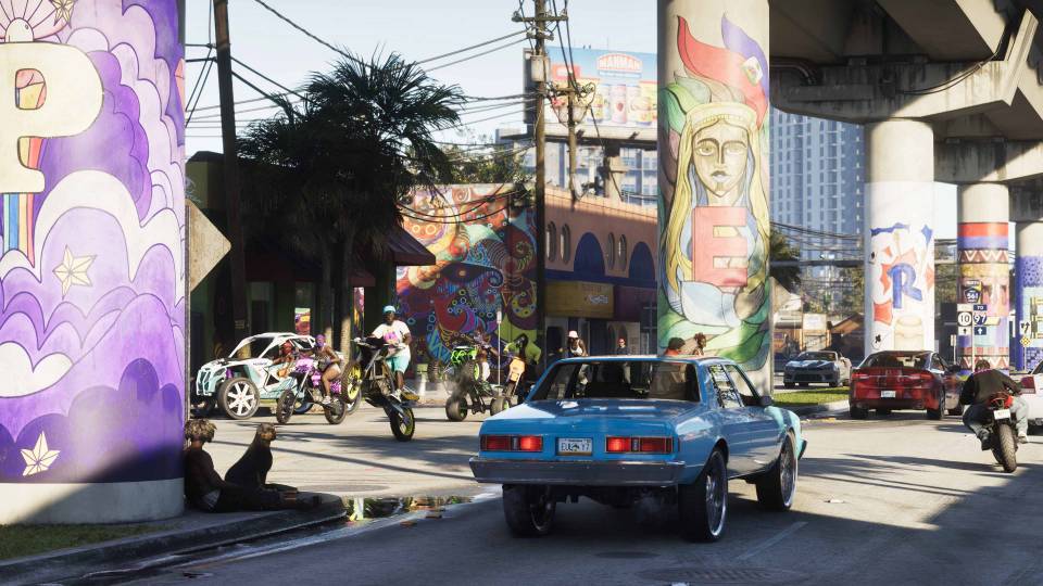 Open world scene at ultra settings — GTA VI screenshot placeholder until PC launch