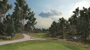 Golf simulator at full fidelity — club quality setup