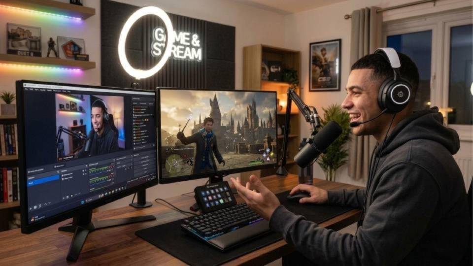 Player running both Hogwarts Legacy and Cyberpunk 2077 on a high-end Ginger6 build