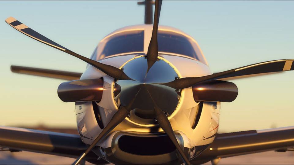 Flight Simulator 2024 at high-end settings — 1440p ultra, London approach