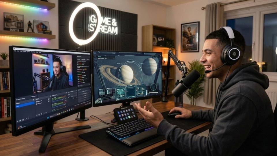 Frame-rate-sensitive Starfield player using Ryzen X3D build for smooth transitions