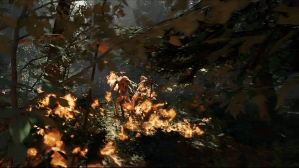 The Forest at 1440p ultra — high-end tier also covers Sons of the Forest
