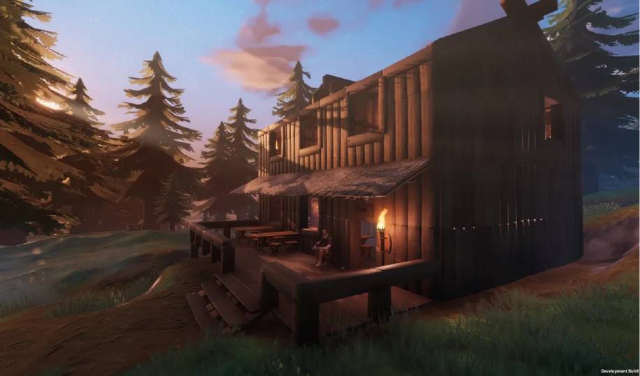 Valheim with full graphical mods at 4K native — enthusiast build