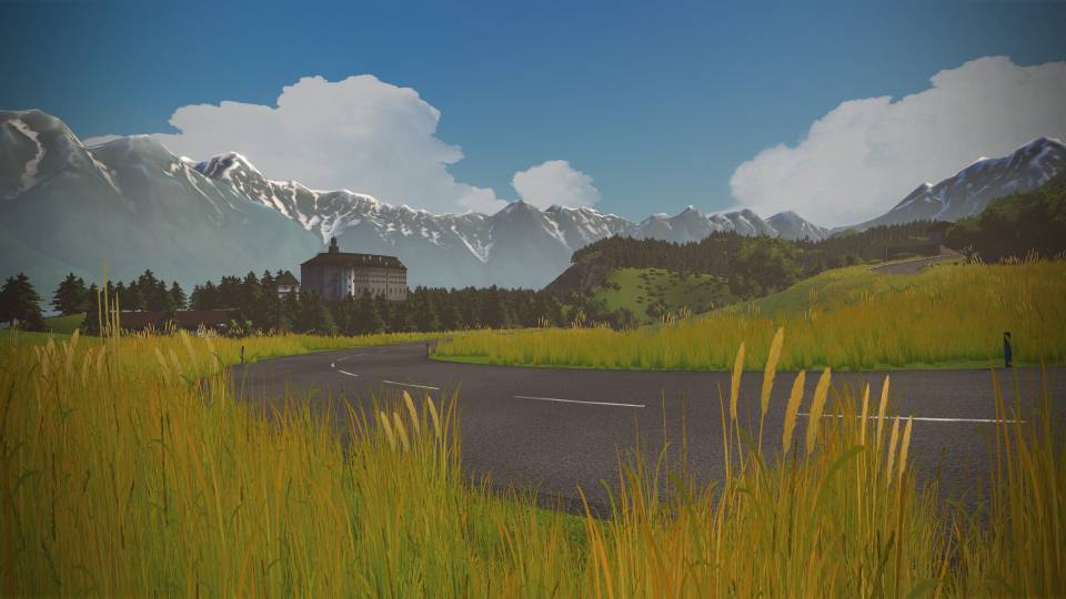 Zwift at standard settings — entry build