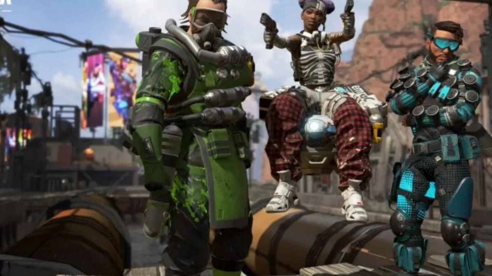 Apex Legends at maximum settings on an enthusiast build