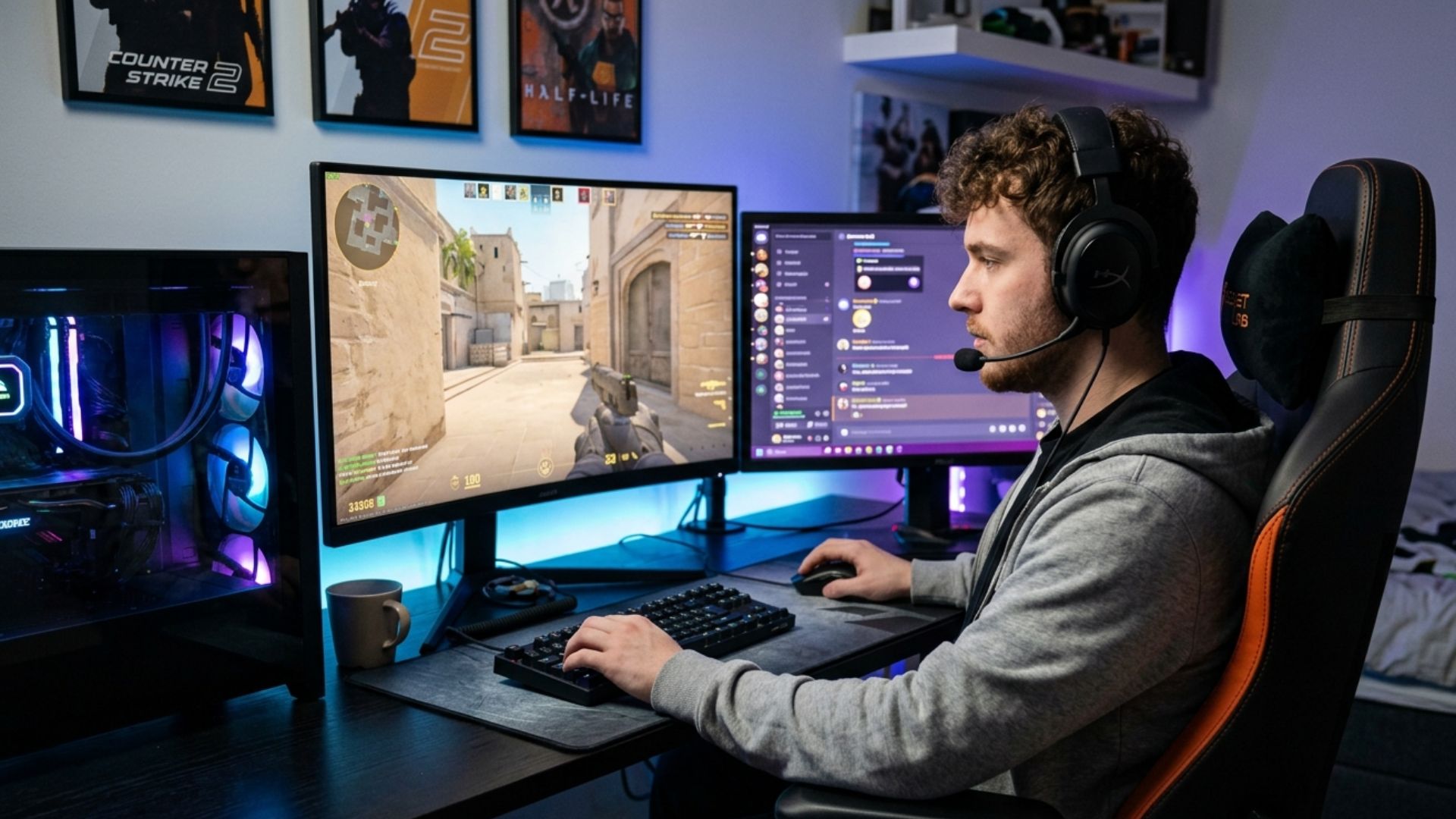 CS2 player upgrading from a laptop to a Ginger6 gaming PC