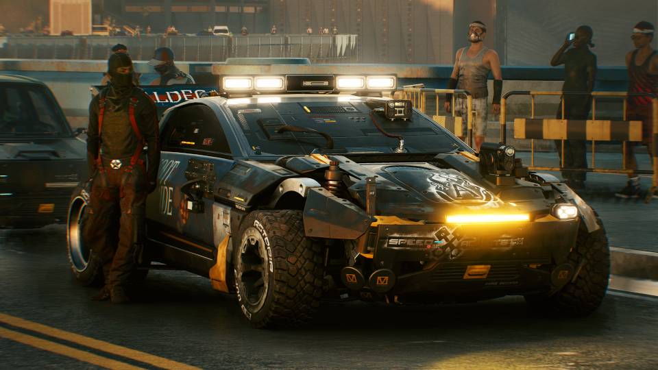 Cyberpunk 2077 4K ray tracing ultra with DLSS screenshot