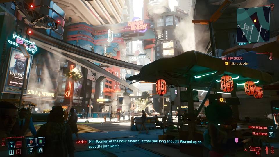 Cyberpunk 2077 1440p ultra rasterisation without ray tracing