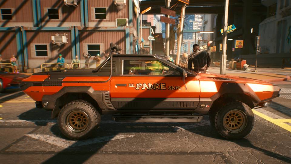 Cyberpunk 2077 1440p ray tracing ultra with DLSS Quality screenshot