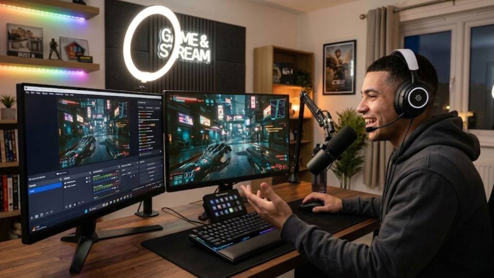Mixed library player — Cyberpunk 2077 alongside other demanding titles