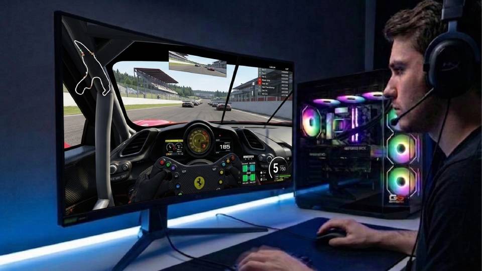 Ginger6 gaming PC for ACC — hand-assembled in Wolverhampton, 24-hour stress tested