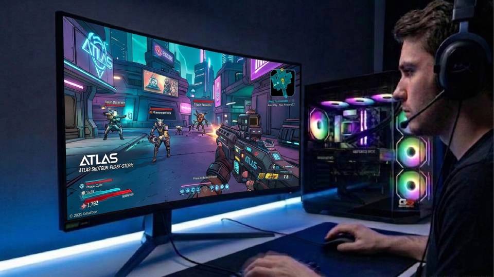 Ginger6 custom gaming PC hand-assembled in Wolverhampton for Borderlands 4 — co-op and streaming ready