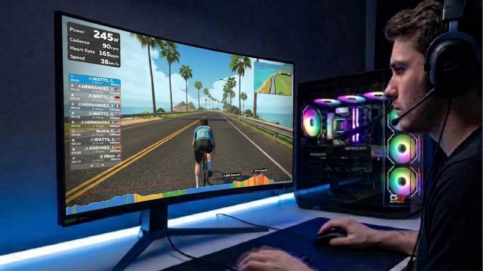 Ginger6 gaming PC — hand-assembled in Wolverhampton, suitable for Zwift and gaming