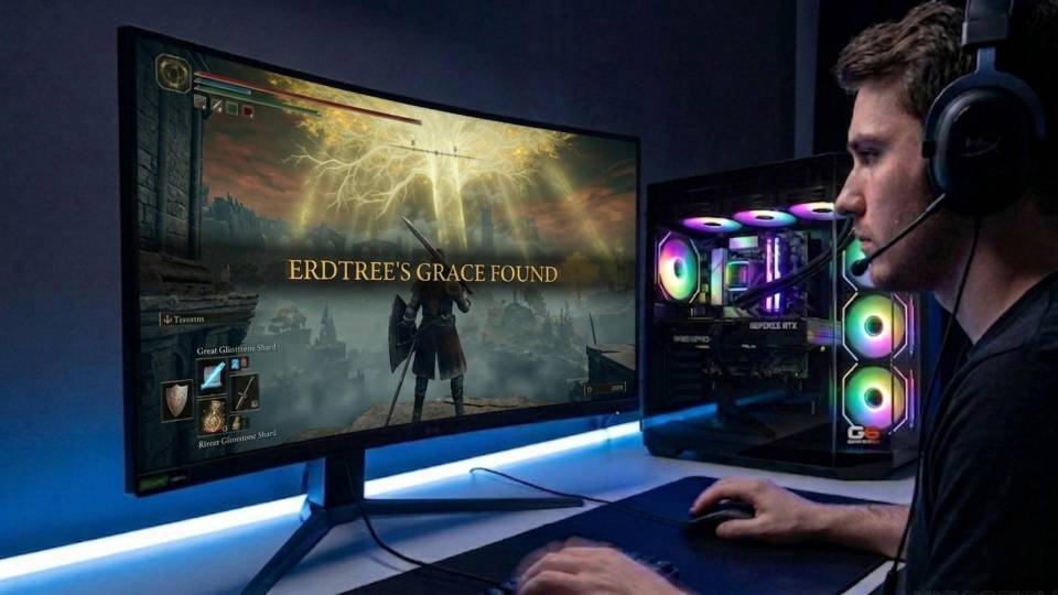 Ginger6 gaming PC build for Elden Ring — thermally stable under sustained 60fps load