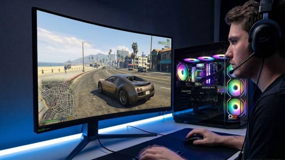 Ginger6 mid-range gaming PC build — well-suited for GTA 5 and GTA VI readiness