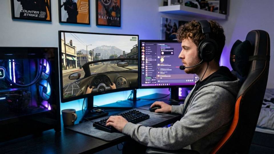 Single-player GTA 5 player — Los Santos at 4K maximum visual quality