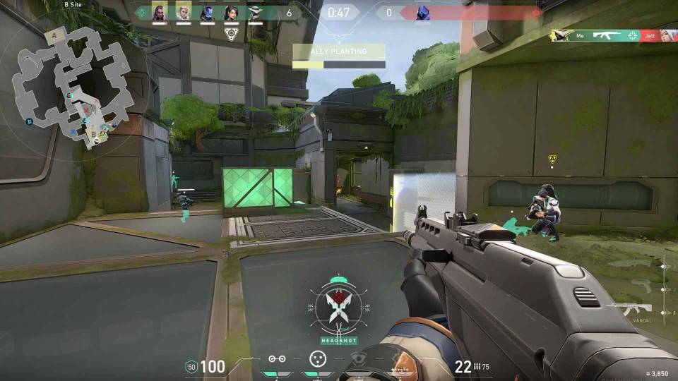 Valorant entry settings screenshot — low-medium quality at 1080p