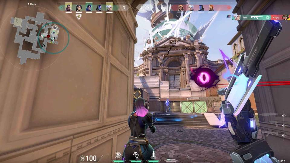 Valorant maximum settings screenshot — 500fps+ at 1080p