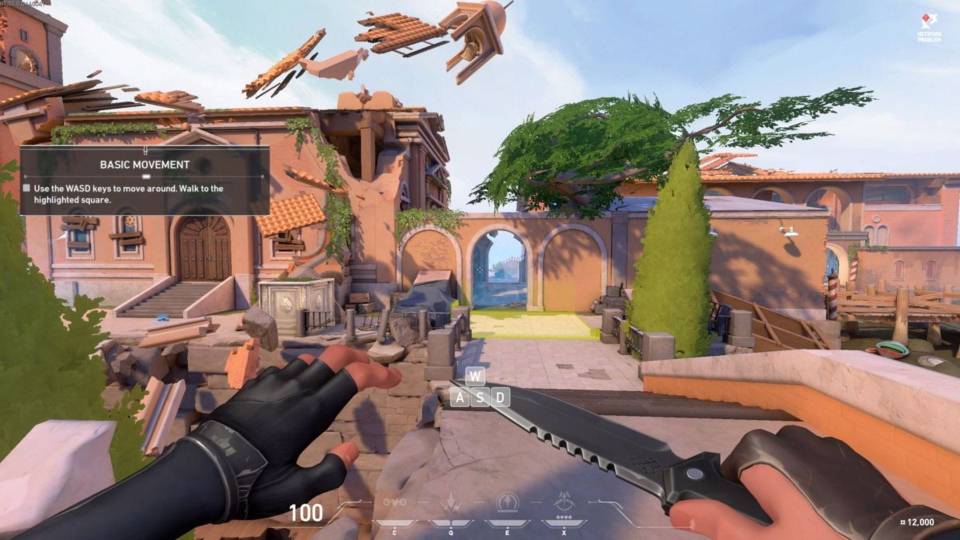 Valorant medium settings at 1080p — approximately 240fps
