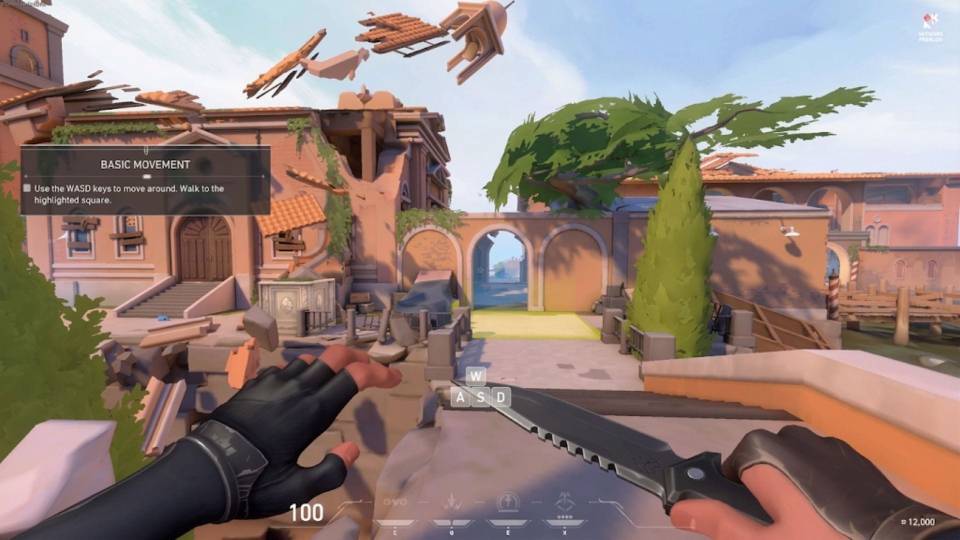 Valorant low settings at 1080p — approximately 400fps