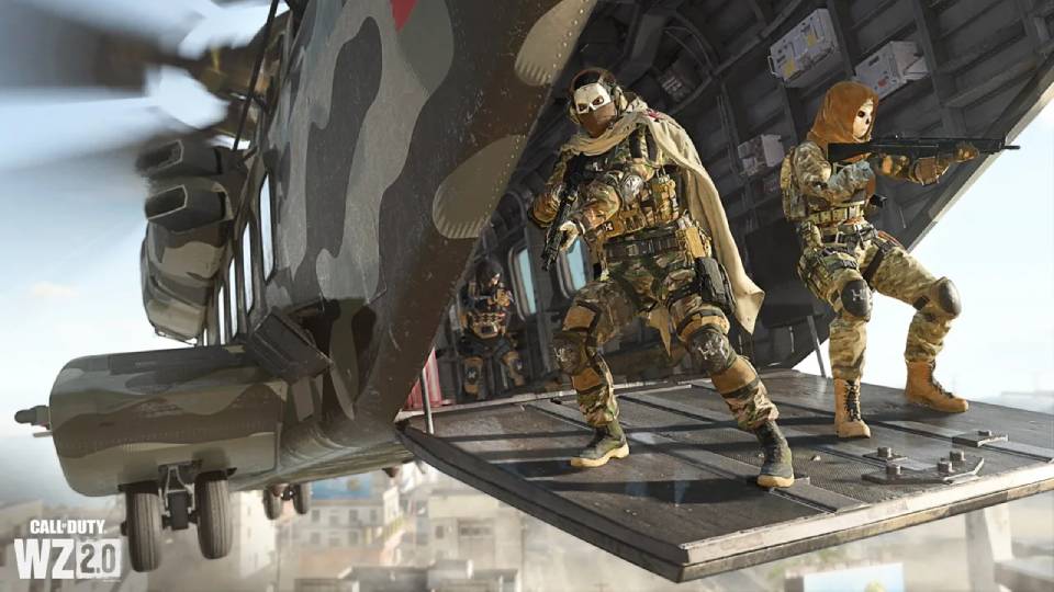 Warzone at 4K settings on a top-tier build