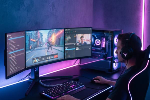 Streaming and gaming simultaneously on the G6 ND1000 — Ryzen 5 8400F handles both