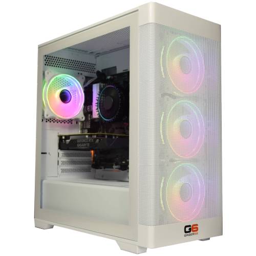 ARGB case fans on the Vida Zephyr White of the G6 Storm X3