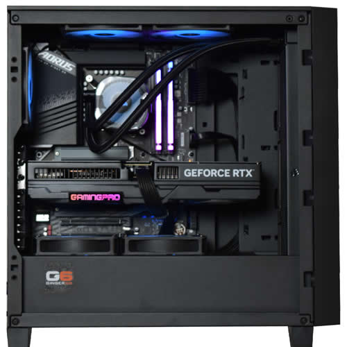 G6 Eagle cable management interior