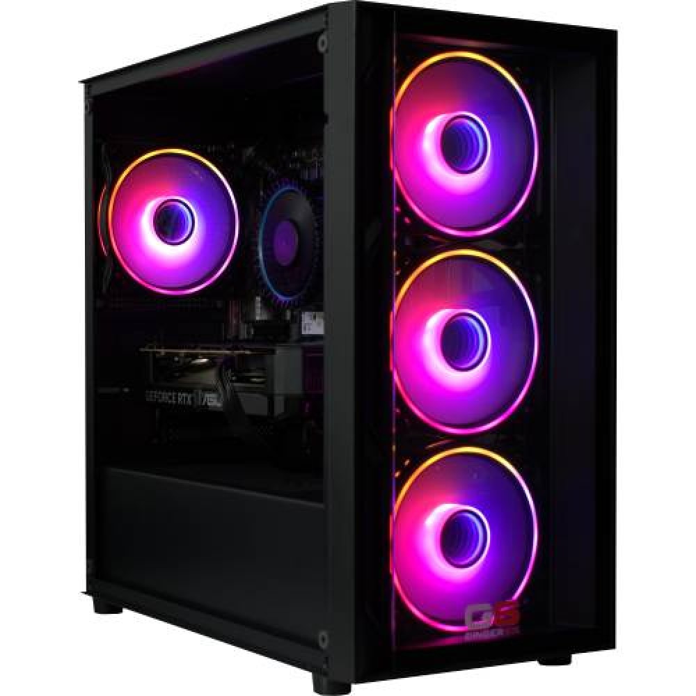 i3 12100F RTX 5050 Gaming PC UK | G6 Vortex X3 | Ginger6 Computers
