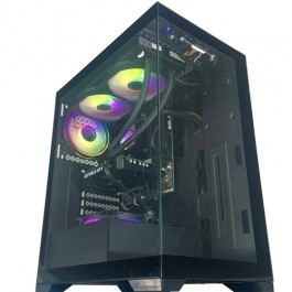 CyberPowerPC Wyvern Gaming PC - Intel Core I5-12400F, Nvidia RTX 3050, 16GB RAM, 500GB NVMe SSD, 650W 80+ PSU, Wi-Fi, Windows 11, Blaze RGB