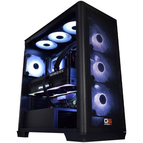 Ginger6 G6 Cobalt Max — RTX 5090 AI Workstation with CPU Offloading