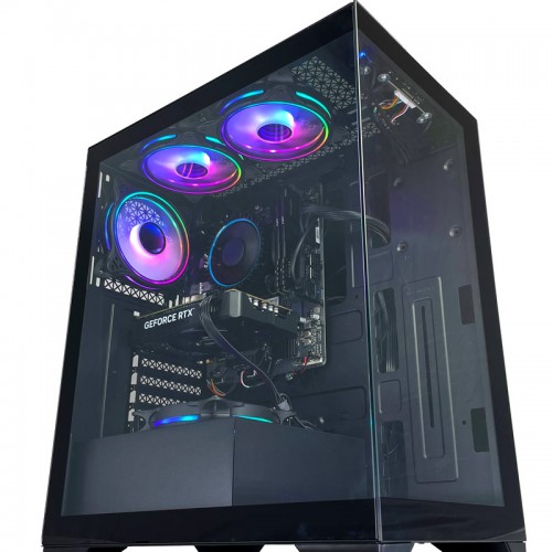Intel Core i3 12100F Nvidia RX 9600 XT Gaming PC - G6 Vortex X6