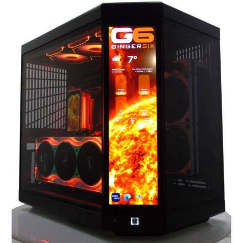 Ginger6 gaming PC built to budget