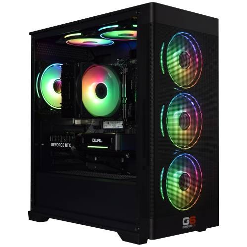 G6 ND1000 gaming PC — angled view