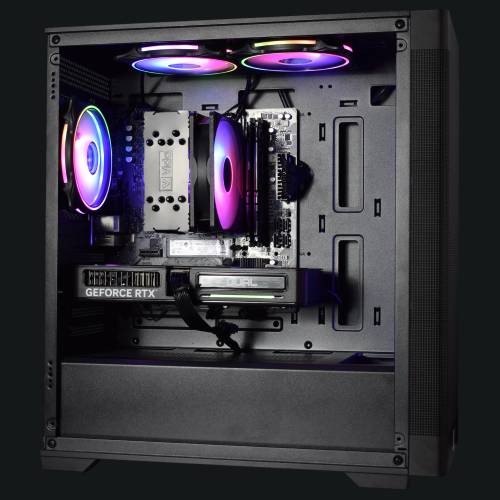 G6 ND1000 gaming PC — side view