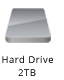 2TB Hard Drive